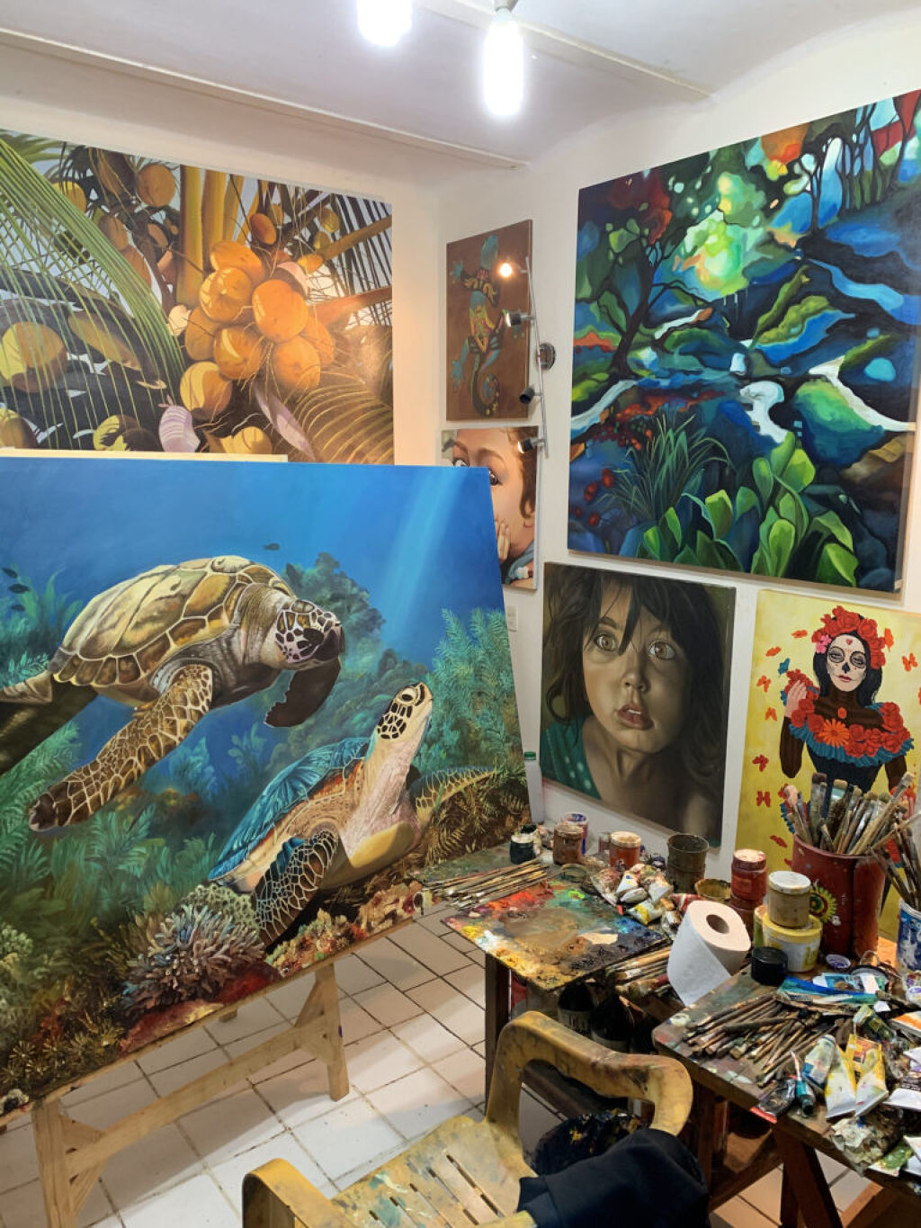 Realiza el Bucerías Art Walk-2